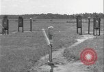 Image of US Army bayonet qualification course United States USA, 1938, second 57 stock footage video 65675080972