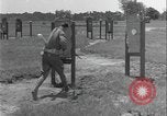Image of timed bayonet qualification exam United States USA, 1938, second 22 stock footage video 65675080974