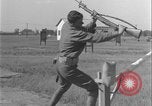 Image of timed bayonet qualification exam United States USA, 1938, second 27 stock footage video 65675080974