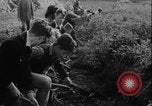 Image of potato harvest Germany, 1940, second 36 stock footage video 65675080992
