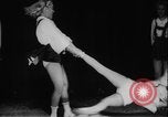 Image of roller skating acrobatics performance Germany, 1940, second 6 stock footage video 65675080993
