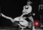 Image of roller skating acrobatics performance Germany, 1940, second 8 stock footage video 65675080993