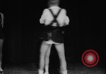 Image of roller skating acrobatics performance Germany, 1940, second 24 stock footage video 65675080993