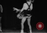 Image of roller skating acrobatics performance Germany, 1940, second 27 stock footage video 65675080993