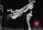 Image of roller skating acrobatics performance Germany, 1940, second 28 stock footage video 65675080993