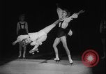 Image of roller skating acrobatics performance Germany, 1940, second 33 stock footage video 65675080993
