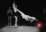 Image of roller skating acrobatics performance Germany, 1940, second 34 stock footage video 65675080993