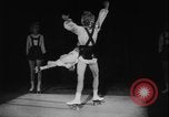 Image of roller skating acrobatics performance Germany, 1940, second 35 stock footage video 65675080993