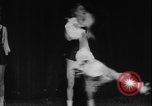 Image of roller skating acrobatics performance Germany, 1940, second 38 stock footage video 65675080993