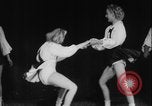 Image of roller skating acrobatics performance Germany, 1940, second 43 stock footage video 65675080993