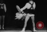 Image of roller skating acrobatics performance Germany, 1940, second 47 stock footage video 65675080993