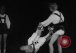 Image of roller skating acrobatics performance Germany, 1940, second 49 stock footage video 65675080993