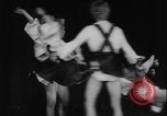 Image of roller skating acrobatics performance Germany, 1940, second 57 stock footage video 65675080993