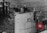 Image of German U-29 submarine crew awarded Wilhelmshaven Germany, 1939, second 30 stock footage video 65675080997
