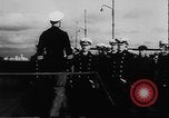 Image of German U-29 submarine crew awarded Wilhelmshaven Germany, 1939, second 57 stock footage video 65675080997
