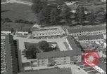 Image of Stansted Mountfitchet flyover view Stansted Mountfitchet England United Kingdom, 1954, second 7 stock footage video 65675081001