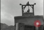 Image of cement and asphalt plant Stansted Mountfitchet England United Kingdom, 1954, second 24 stock footage video 65675081005