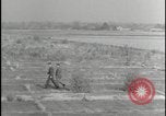 Image of Overgrown Royal Air Force runway Molesworth England United Kingdom, 1954, second 42 stock footage video 65675081007