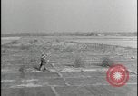 Image of Overgrown Royal Air Force runway Molesworth England United Kingdom, 1954, second 62 stock footage video 65675081007