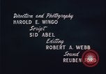 Image of abandoned structures United States USA, 1951, second 16 stock footage video 65675081009